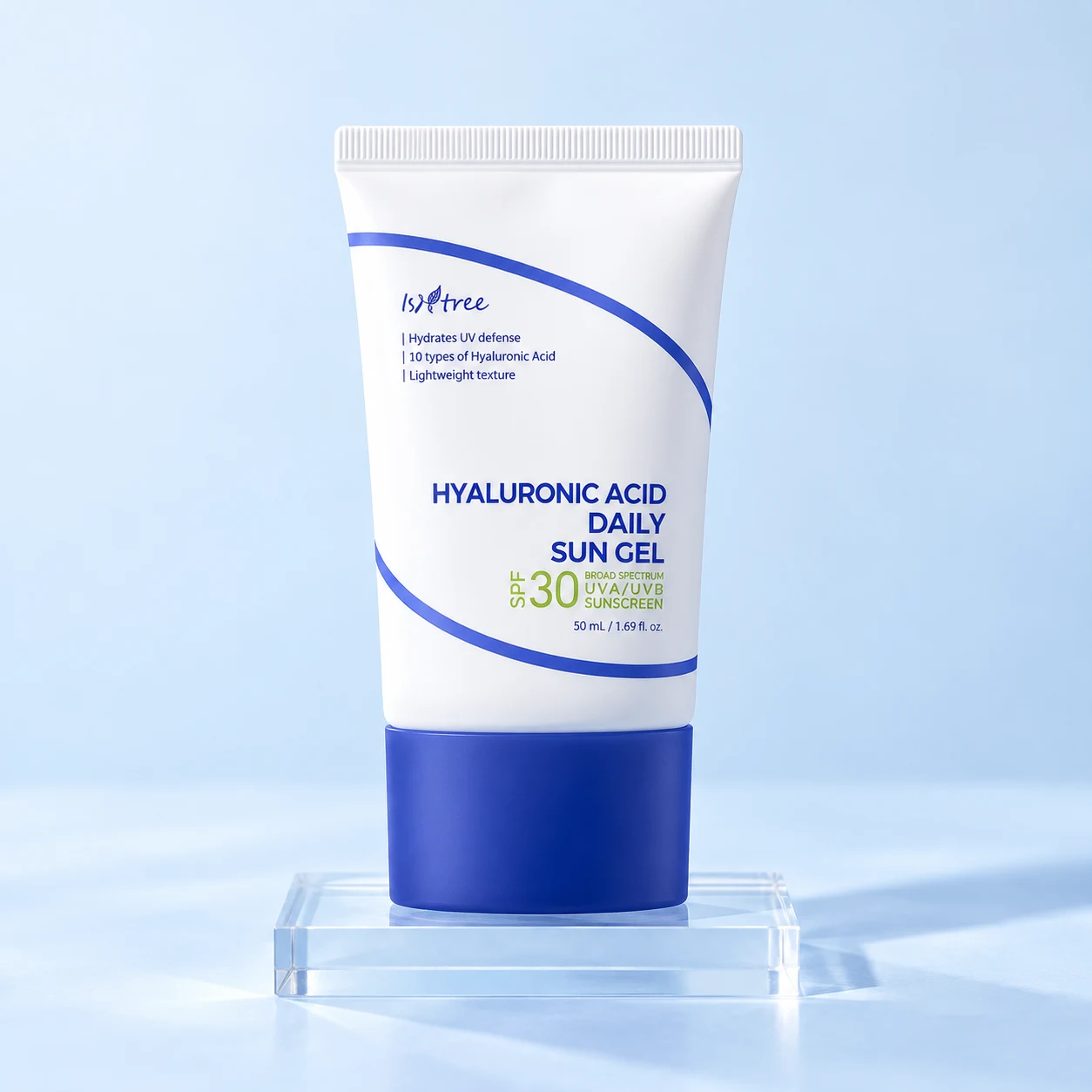 Isntree Hyaluronic Acid Daily Sun Gel SPF 30, 50 ml — product illustration